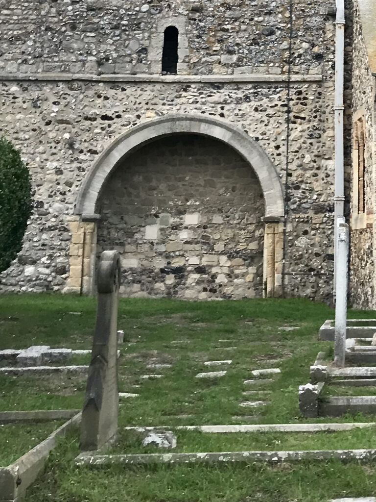 Norman Arch. South side.