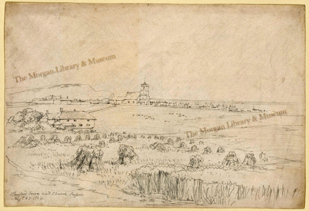 Artist - John Constable Title - View of Seaford, Sussex Date - 1824 Accession number - 1969.19 Collection credit - Purchased as the gift of E.J. Rousuck.